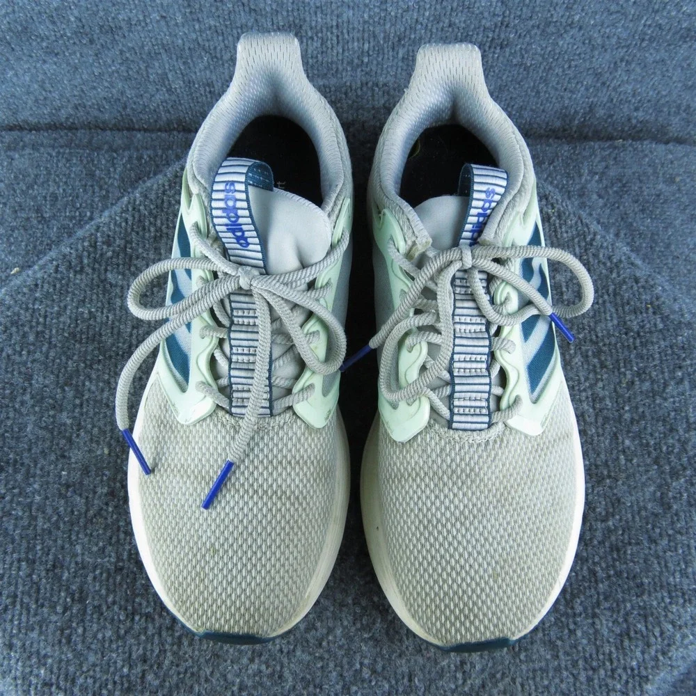 adidas ‎ Women Sneaker Shoes Size 9 Medium Gray Fabric Lace Up